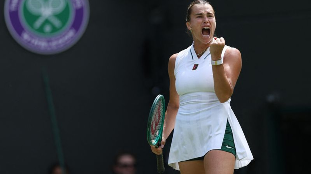 Sabalenka survives Kessler scare to advance at Wimbledon