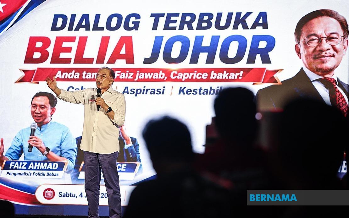 Johor's Development Must Serve Rural Communities and Urban Poor, Says Anwar