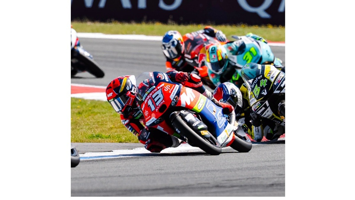 Hakim Danish Scores Valuable Points at Dutch GP Despite Tyre Struggles