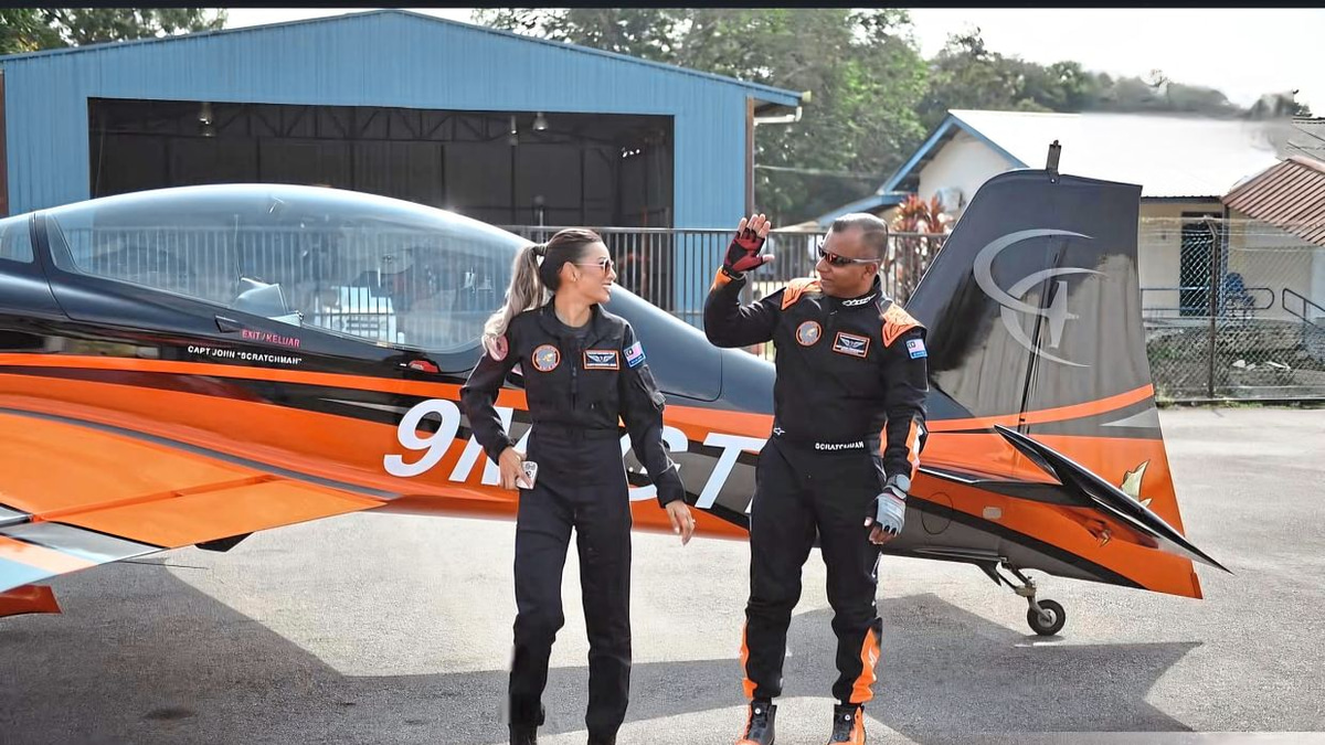 Following Dad's Flight Path: How a Malaysian Pilot's Daughter Earned Her Wings