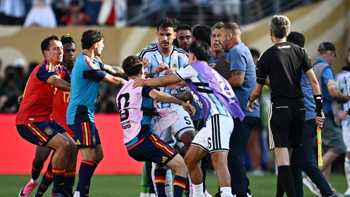 FIFA Launches Investigation into World Cup Final Brawl Between Spain and Argentina
