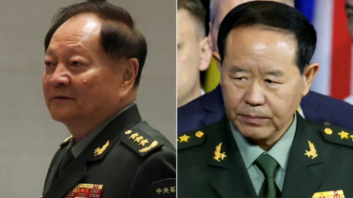 China Purges Military Leadership: Two Top Generals Removed from Supreme Command