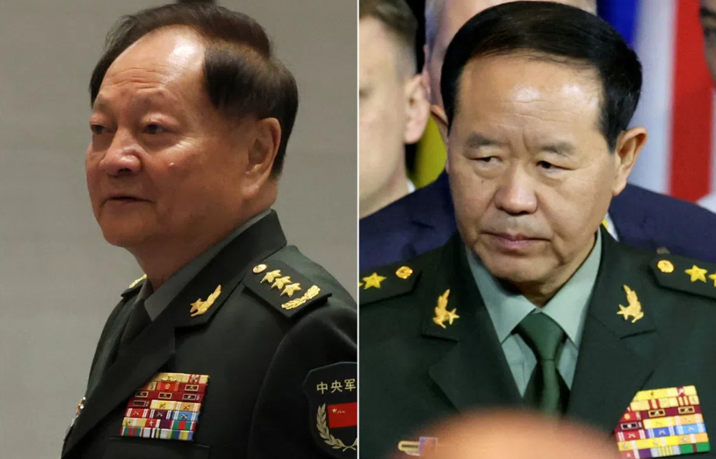 China Purges Military Leadership: Two Top Generals Removed from Supreme Command