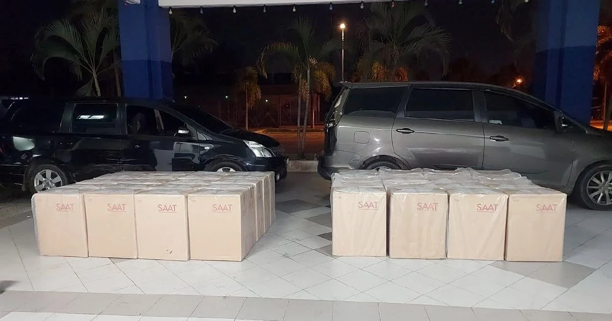 Kelantan Police Seize RM813,000 in Smuggled Cigarettes After Highway Pursuit