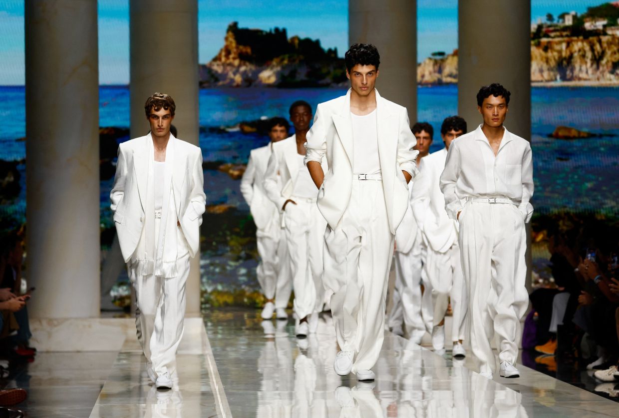 Milan Menswear Embraces Simplicity and Lightness as World Grapples with Uncertainty