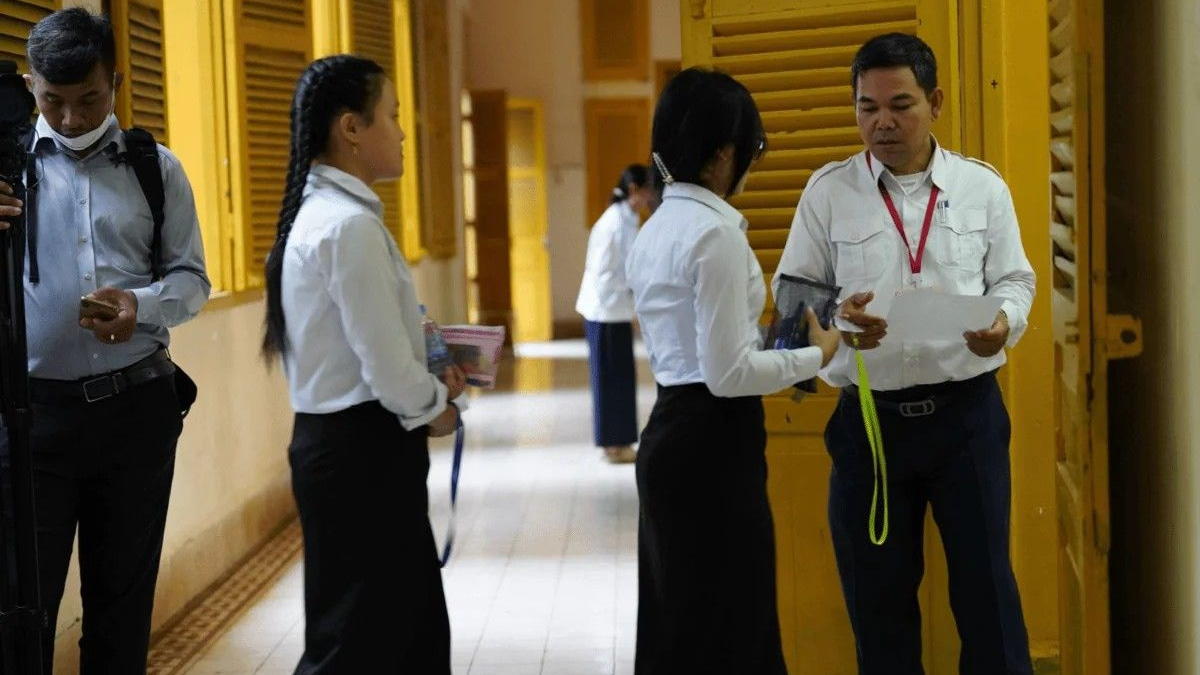 Cambodia's Grade 12 exams proceed amid Thai border tensions and school closures