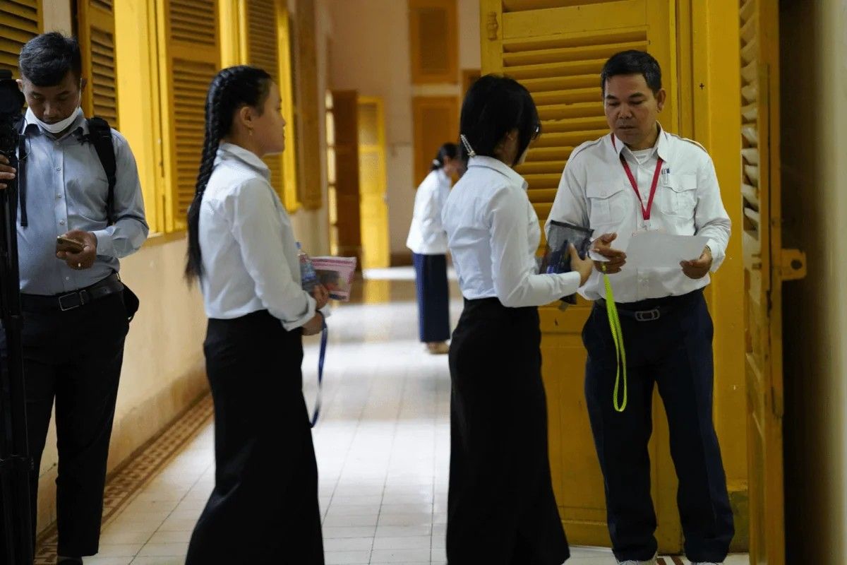 Cambodia's Grade 12 exams proceed amid Thai border tensions and school closures