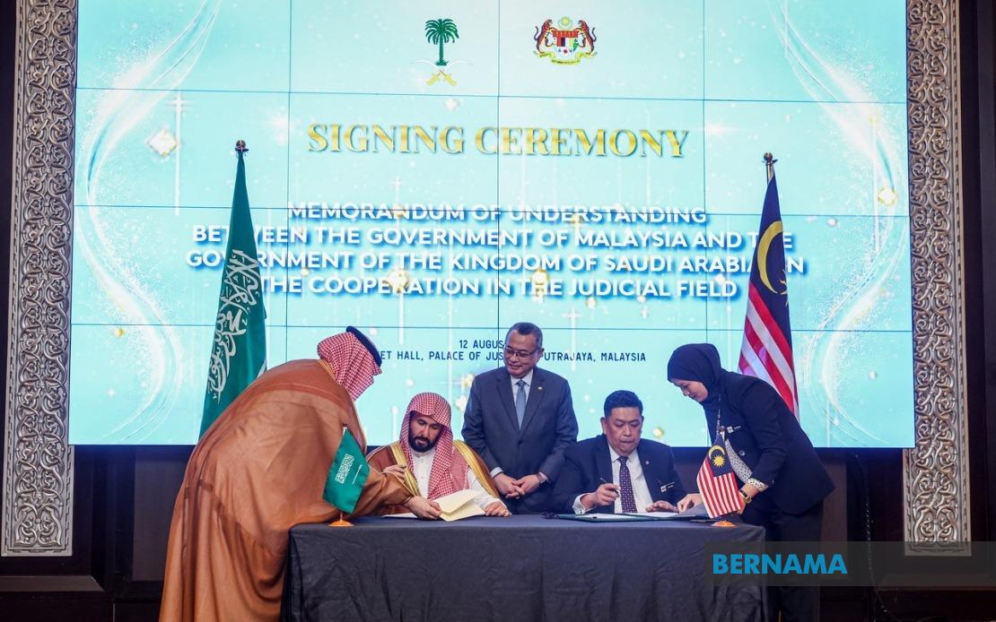 Malaysia and Saudi Arabia Strengthen Judicial Ties With Cooperation Agreement