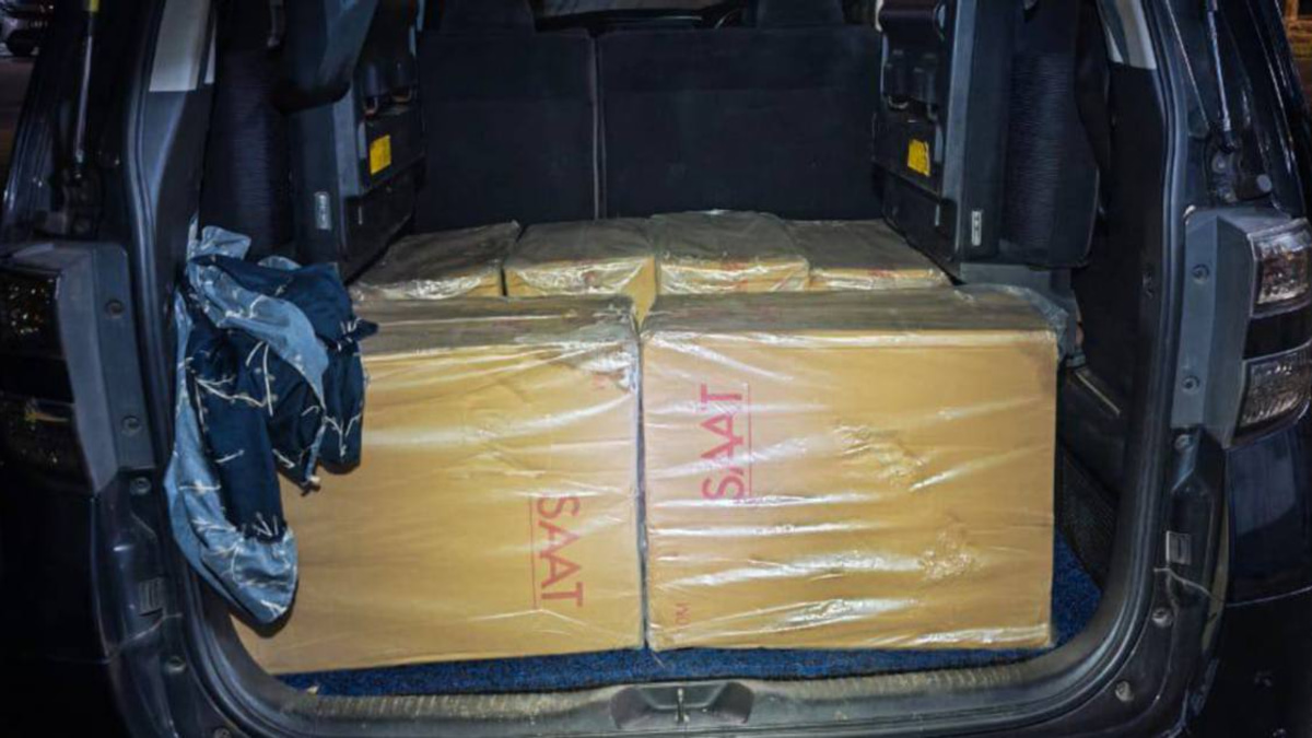 60,000 Illicit Cigarettes Seized in Kota Baru; Driver Detained