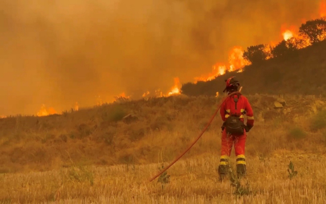 Spain's Largest Wildfire This Year Scorches 12,000 Hectares, Displaces Over 1,100