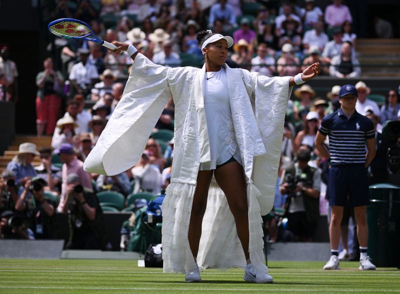 Osaka's Grand Slam Pedigree Shines Through at Wimbledon as She Reaches Last 16