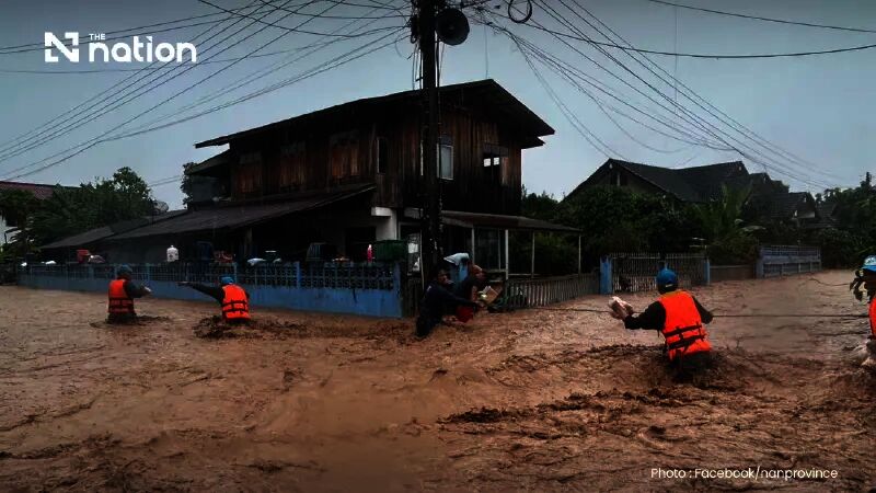 Thailand declares disaster zone in Nan as northern flooding escalates